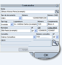 Preencher dados