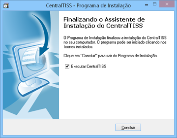Concluindo a instalação Concluindo a instalação