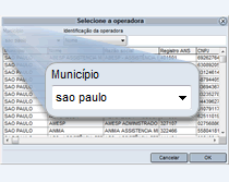 Filtro por munic&iacute;pio
